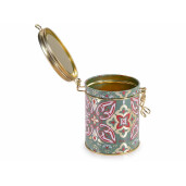 Set 6 borcane metal multicolor Majolica 11.5x9.5x12 cm