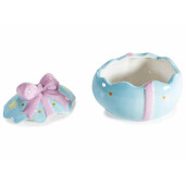 Set 4 Oua Paste ceramica multicolora cm 12 x 10 x 10,5 H