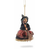 Set 3 figurine Halloween Vrajitoare textil multicolor cm 8 x 20 H