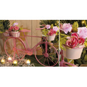 Set 2 flori artificiale Trandafiri si Feriga 35 cm