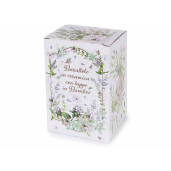 Borcan decorativ, depozitare ceramica bambus Herbs  Ø 10 cm x 15 H