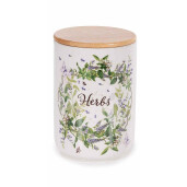 Set 2 borcane Herbs Ø 10 cm x 15 H