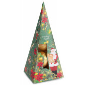 Set 12 bombe baie in cutie cadou Craciun cm 6 x 5 x 14 H, 12 x 15 gr