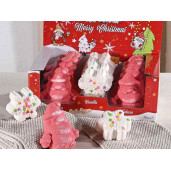 Set 2 bombe pentru baie aroma Craciun 84 g, 95 g