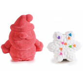 Set 2 bombe pentru baie aroma Craciun 84 g, 95 g