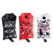 Set 3 sacose cumparaturi poliester multicolor Animals cm 37 x 54 H, 12 L