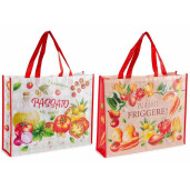 Set 2 sacose cumparaturi poliester multicolor 45x11x56 H, 16 L