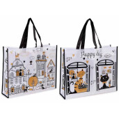 Set 2 sacose cumparaturi poliester multicolor 45x12x56 H, 16 L