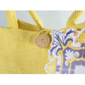 Set 5 gentute iuta multicolora 36x29x44  cm