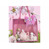 Set 4 gentute iuta multicolora 38x15x58 cm