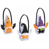 Set 3 gentute Halloween textil multicolor III cm 13 x 7 x 16 H