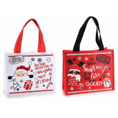 Set 2 gentute Craciun textil 21x7x30 cm