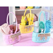 Set 3 cosulete Paste textil multicolor 15x9x24 cm