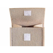 Set 2 gentute Craciun textil multicolor 14.5x7x16.5 cm