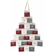 Set 2 Calendare Advent textil multicolor 56.5x71.5 cm