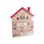 Calendar Advent Craciun cm 30 x 5,5 x 35 H