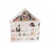 Calendar Advent lemn 31x5.5x32 cm