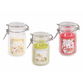 Set 3 lumanari parfumate, in borcan Ø 7 cm x 11,5 H