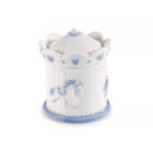 Lumanare parfumata, borcan portelan Ø 8 cm x 9,5 H