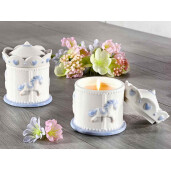 Lumanare parfumata, borcan portelan Ø 8 cm x 9,5 H