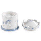 Lumanare parfumata, borcan portelan Ø 8 cm x 9,5 H