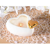 Lumanare parfumata, borcan ceramica cm 10 x 10,5 x 5,5 H