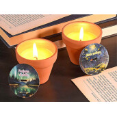 Set 2 lumanari parfumate Ø 7,5 cm x 6 H