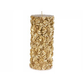 Lumanare Craciun aurie  Ø 7,5 cm x 17 H