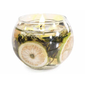 Lumanare parfumata in borcan cu gel Ø 10 cm x 8 H