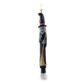 Set 6 lumanari Halloween ceara multicolora cu led cm 4 x 2,5 x 30 H