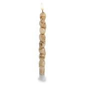 Set 6 lumanari Halloween ceara multicolora cu led cm 4 x 2,5 x 30 H