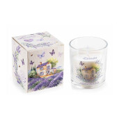 Lumanare parfumata aroma Lavanda Ø 8 cm x 9 H