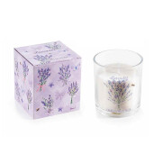 Set 3 lumanari parfumate aroma Lavanda Ø 8 cm x 9 H