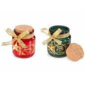 Set 2 lumanari parfumate Craciun RG 6x7.5 cm