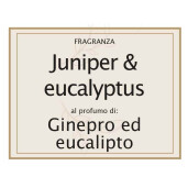 Lumanare parfumata Craciun aroma Ienupar si Eucalipt 6.5x8 cm