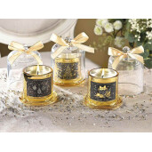 Set 3 lumanari Craciun parfumate Ø 8,5 cm x 11 H