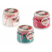 Set 3 lumanari parfumate Craciun Ø 10 cm x 7 H