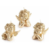 Set 3 lumanari Ingerasi ceara aurie cm 9,5 x 7 x 9,5 H