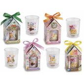 Set 4 lumanari Paste in cutie cadou multiarome Ø 5,5 cm x 6,5 H