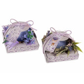 Set 2 lumanari parfum Lavanda Ø 11 cm x 7 H