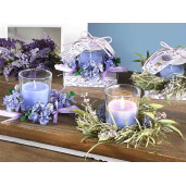 Set 2 lumanari parfum Lavanda Ø 11 cm x 7 H