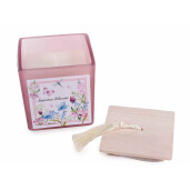 Set 4 lumanari parfumate in borcan cm 8 x 8 x 8,5 H