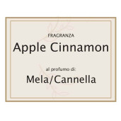 Lumanare parfumata Craciun aroma Mar si Mandarine Ø 5,5 cm x 6,5 H