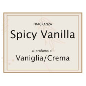 Lumanare parfumata Craciun aroma Vanilie Ø 5,5 cm x 6,5 H