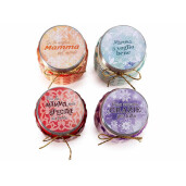 Set 4 lumanari parfumate in borcan Ø 8 cm x 10 H