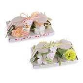 Set 4 lumanari parfumate Ø 10 cm x 6,5 H