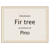 Lumanare parfumata aroma Brad Ø 6,5 cm x 8 H