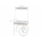Raft tip expozor Bicicleta negru alb 100x65x162 cm