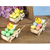 Set 3 decoratiuni Paste 12x5x7.5 cm