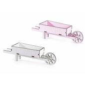 Set 2 decoratiuni Roaba lemn  31,5 x 9,5 x 9 H